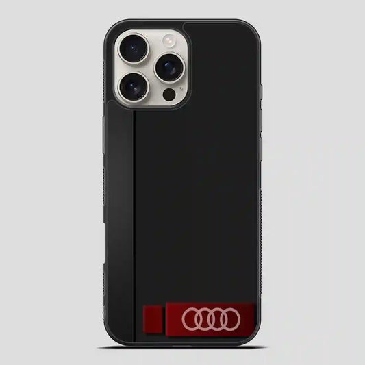 Audi Logo Simple iPhone 16 Pro Max Case