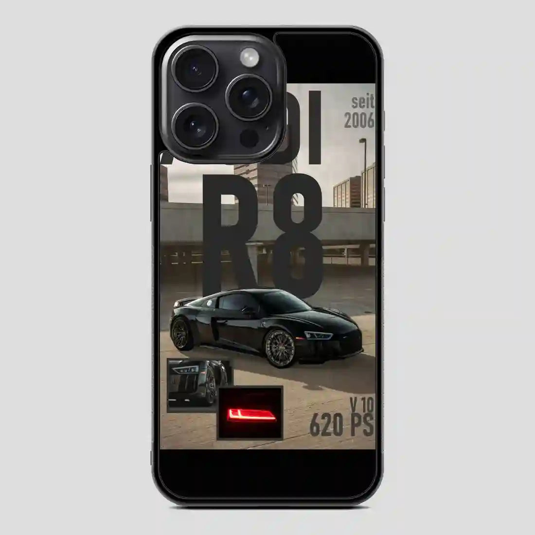 Audi R8 iPhone 15 Pro Case