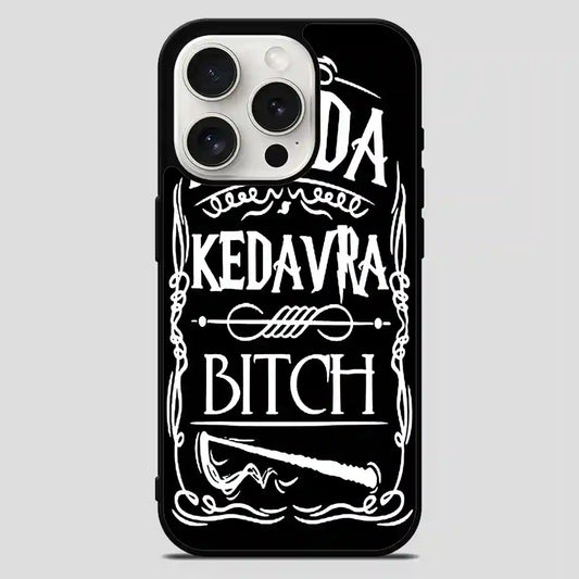 Avada Kedavra Tattoo Harry Potter iPhone 15 Pro Max Case