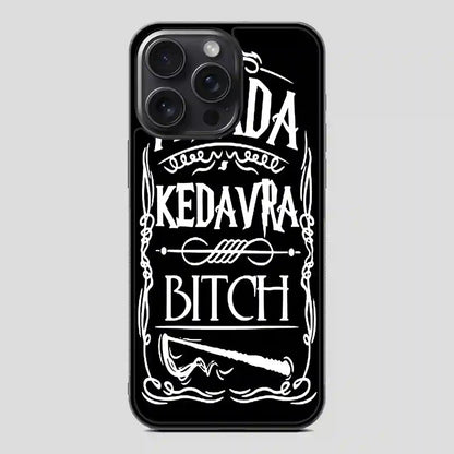 Avada Kedavra Tattoo Harry Potter iPhone 15 Pro Case