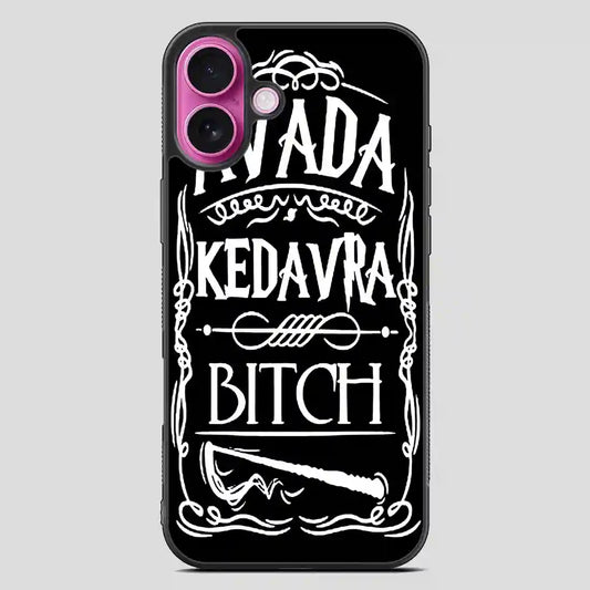 Avada Kedavra Tattoo Harry Potter iPhone 16 Plus Case