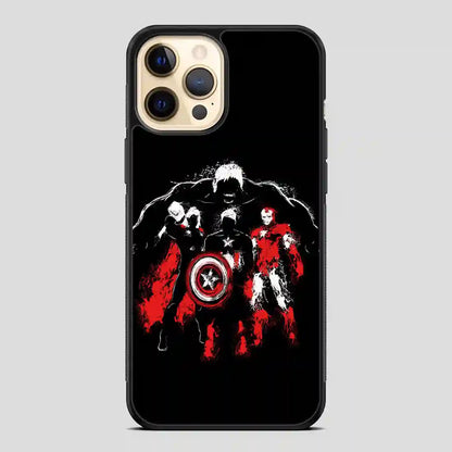 Avenger Painting Watercolor iPhone 11 Pro Case