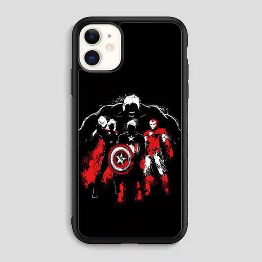 Avenger Painting Watercolor iPhone 11 Case