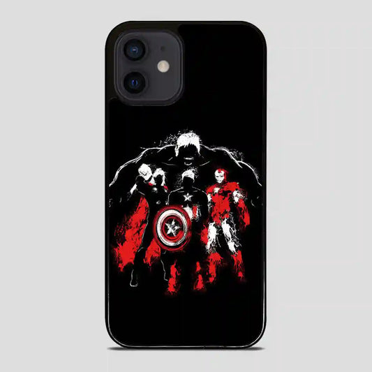 Avenger Painting Watercolor iPhone 12 Mini Case