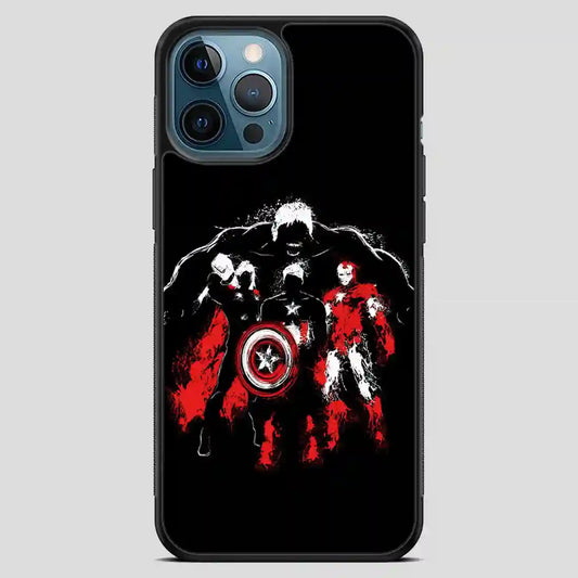 Avenger Painting Watercolor iPhone 12 Pro Max Case