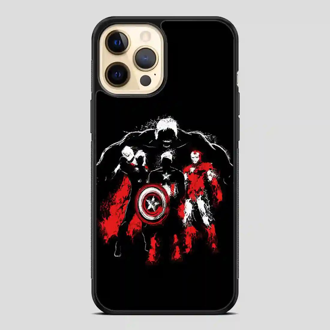 Avenger Painting Watercolor iPhone 12 Pro Case