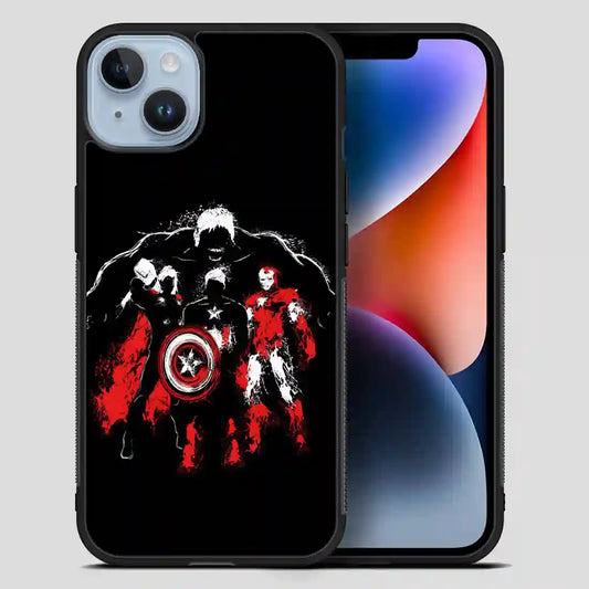 Avenger Painting Watercolor iPhone 14 Plus Case