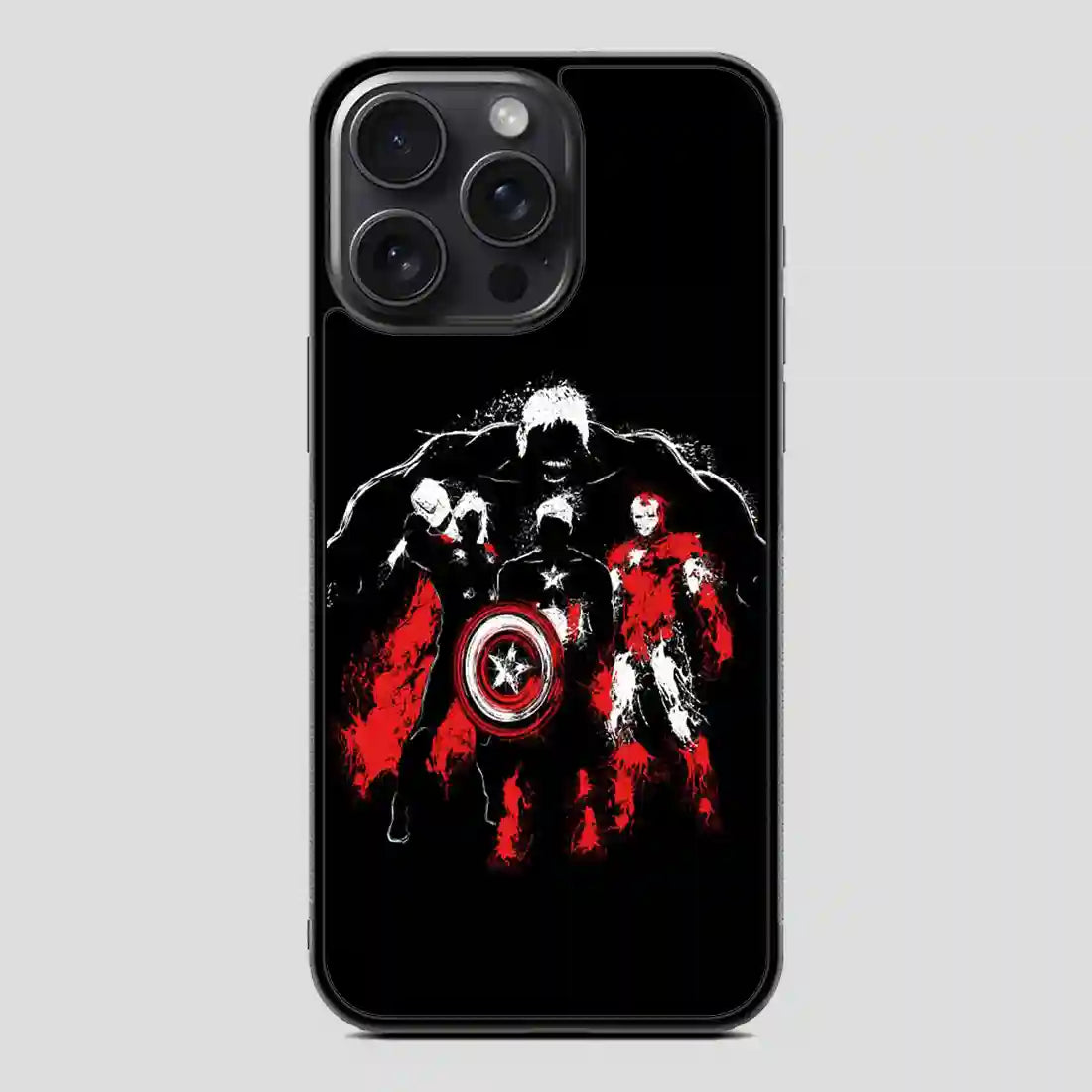 Avenger Painting Watercolor iPhone 15 Pro Case