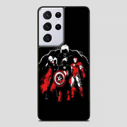 Avenger Painting Watercolor Samsung Galaxy S21 Ultra Case