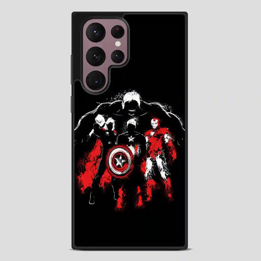 Avenger Painting Watercolor Samsung Galaxy S22 Ultra Case