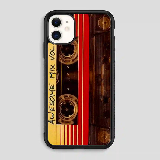 Awesome Mix Vol 1 Soundtrack iPhone 11 Case