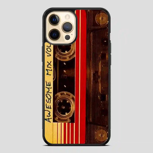 Awesome Mix Vol 1 Soundtrack iPhone 12 Pro Case