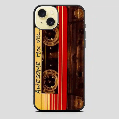 Awesome Mix Vol 1 Soundtrack iPhone 15 Plus Case