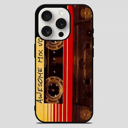 Awesome Mix Vol 1 Soundtrack iPhone 15 Pro Max Case