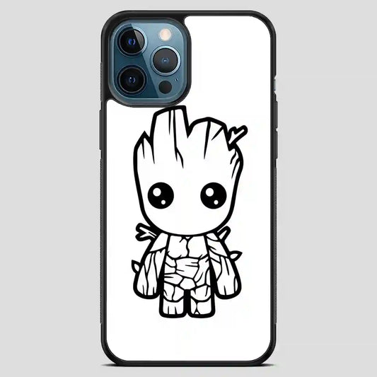 Baby Groot Funny iPhone 12 Pro Max Case