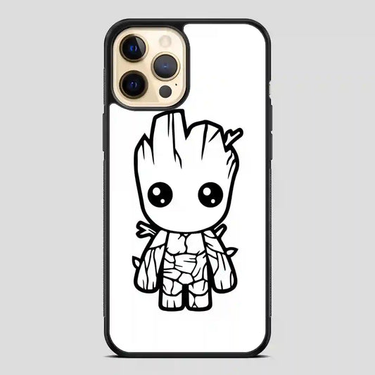 Baby Groot Funny iPhone 12 Pro Case