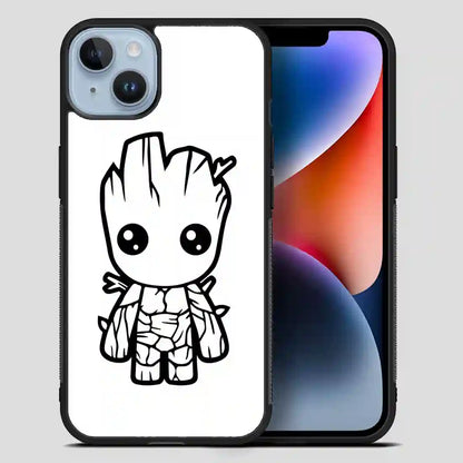 Baby Groot Funny iPhone 14 Plus Case