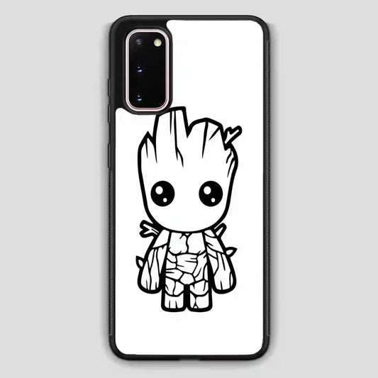 Baby Groot Funny Samsung Galaxy S20 Case