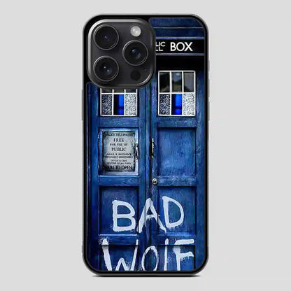 Bad Wolf iPhone 15 Pro Case