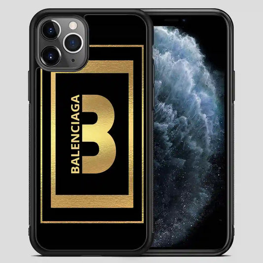 Balenciaga Golden iPhone 11 Pro Max Case