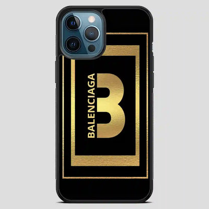 Balenciaga Golden iPhone 12 Pro Max Case