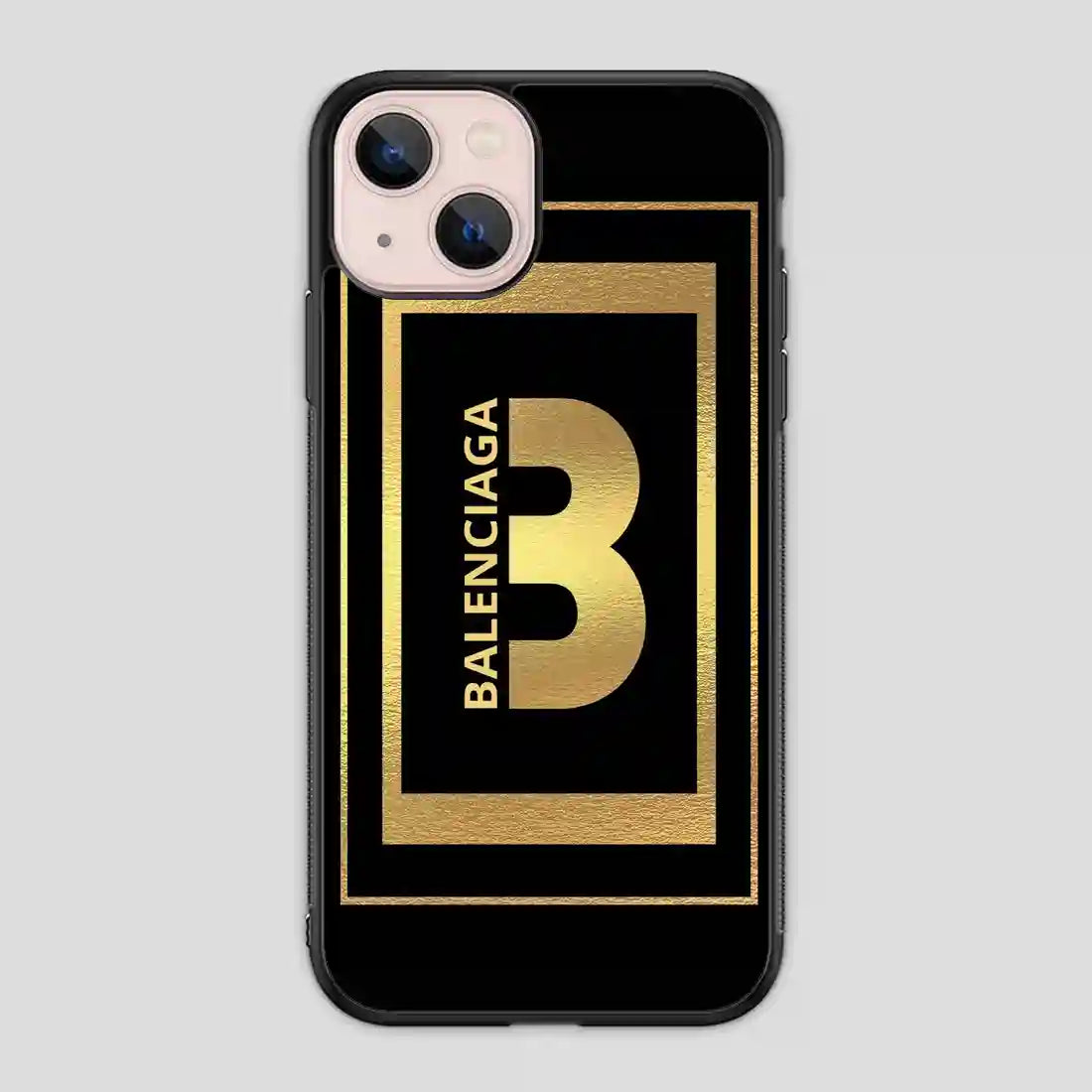 Balenciaga Golden iPhone 13 Mini Case