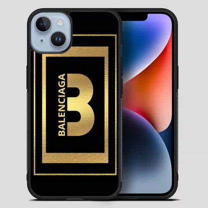 Balenciaga Golden iPhone 14 Plus Case