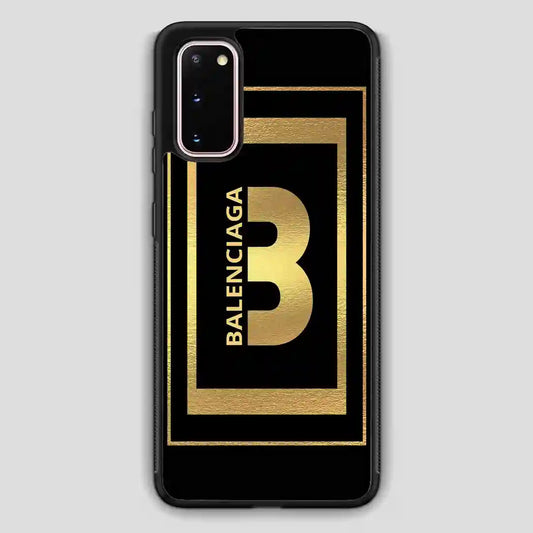 Balenciaga Golden Samsung Galaxy S20 Case