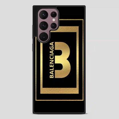 Balenciaga Golden Samsung Galaxy S22 Ultra Case