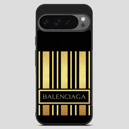 Balenciaga Line Golden Google Pixel 9 Pro XL Case