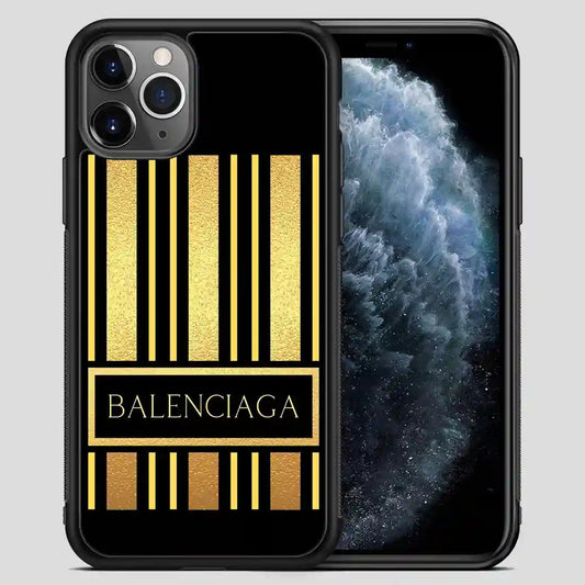 Balenciaga Line Golden iPhone 11 Pro Max Case