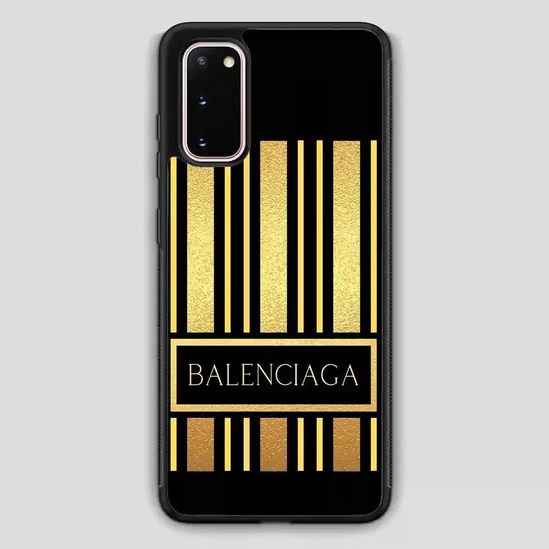 Balenciaga Line Golden Samsung Galaxy S20 Case