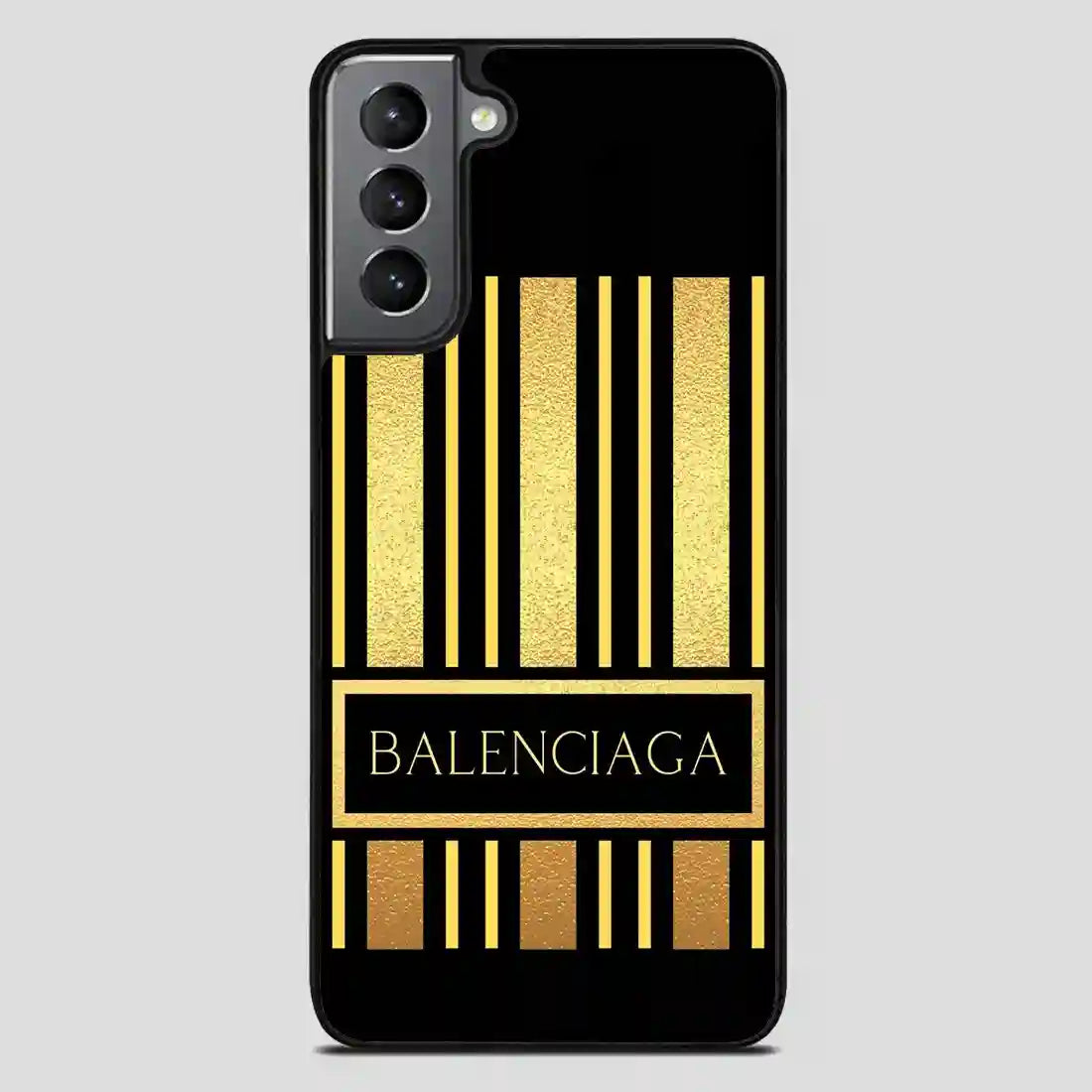 Balenciaga Line Golden Samsung Galaxy S21 FE Case