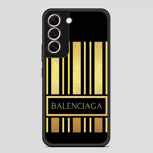 Balenciaga Line Golden Samsung Galaxy S22 Case