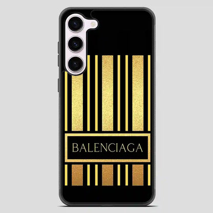 Balenciaga Line Golden Samsung Galaxy S23 Case