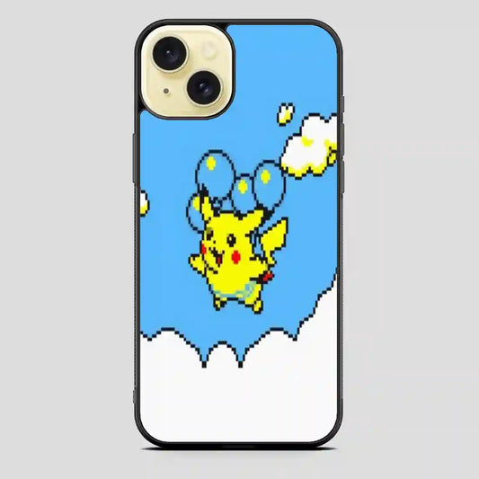 Balloon Pikachu iPhone 15 Plus Case