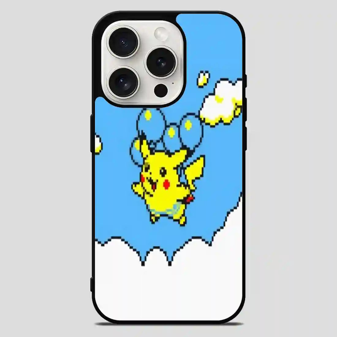 Balloon Pikachu iPhone 15 Pro Max Case