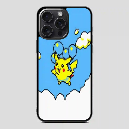 Balloon Pikachu iPhone 15 Pro Case