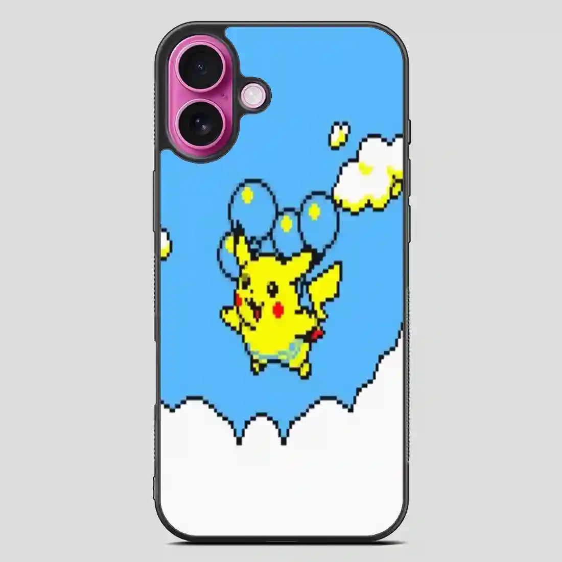 Balloon Pikachu iPhone 16 Plus Case