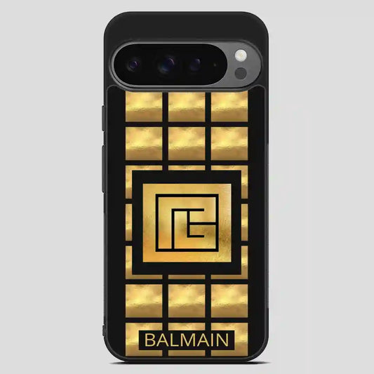 Balmain Paris Golden Google Pixel 9 Pro XL Case