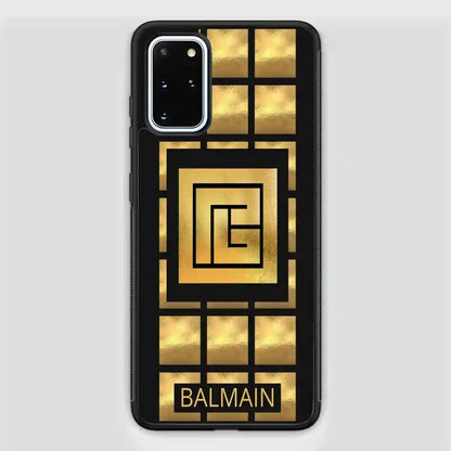 Balmain Paris Golden Samsung Galaxy S20 FE Case