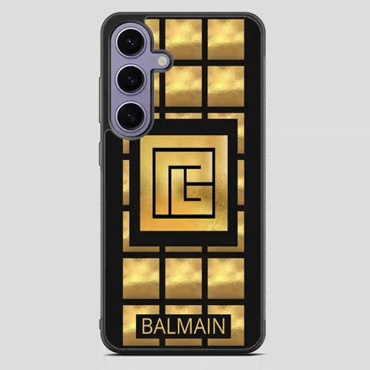 Balmain Paris Golden Samsung Galaxy S23 FE Case