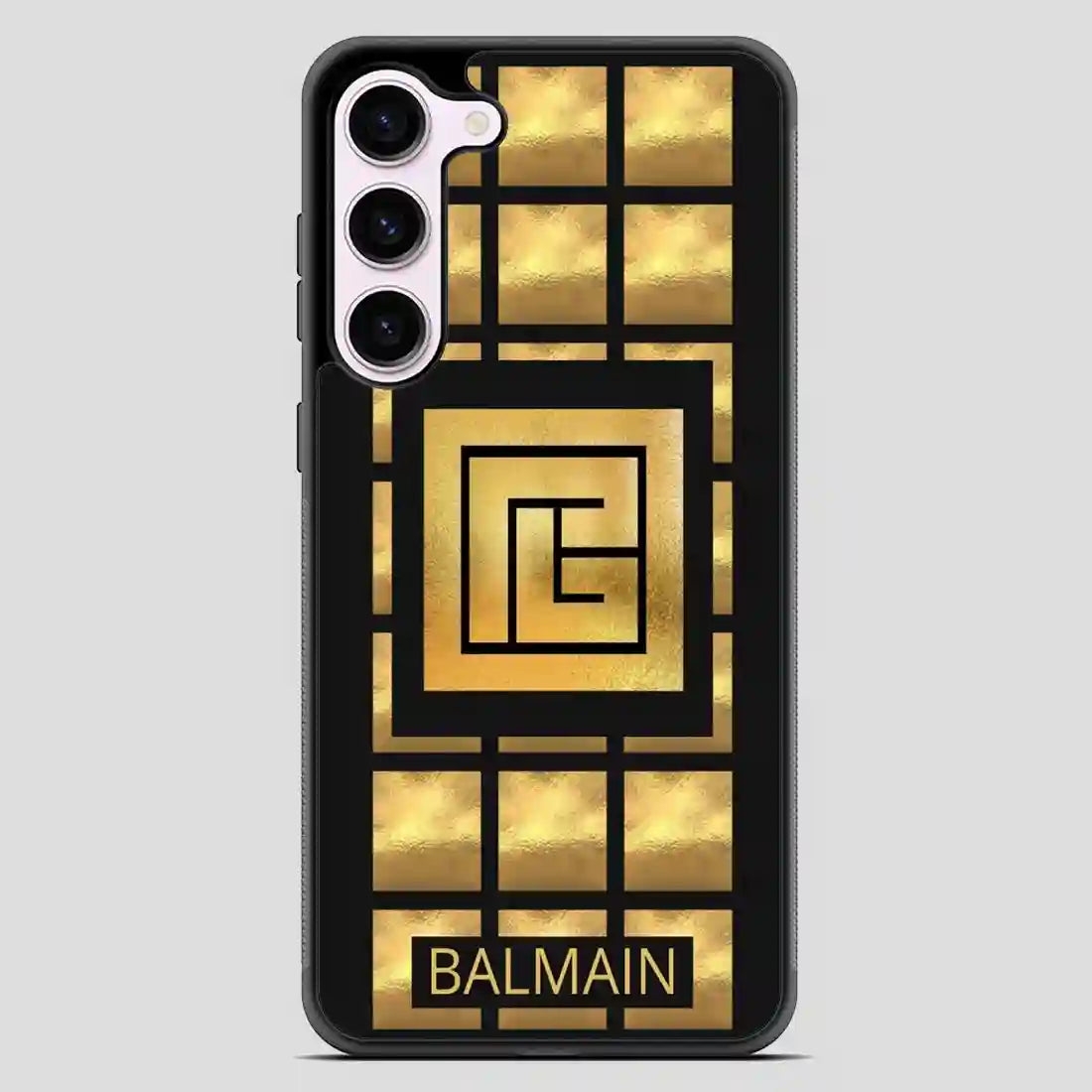 Balmain Paris Golden Samsung Galaxy S23 Case