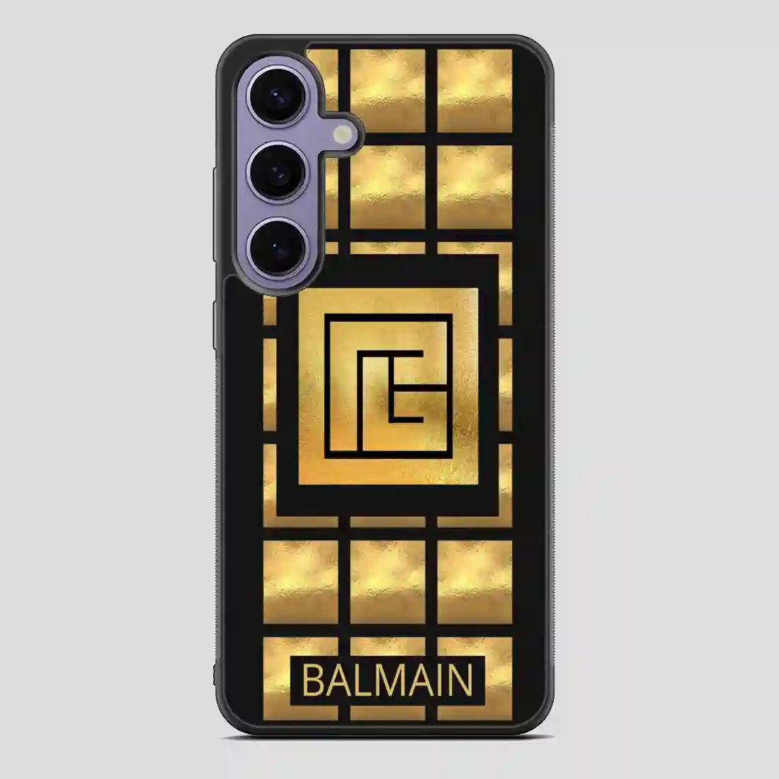 Balmain Paris Golden Samsung Galaxy S24 Case