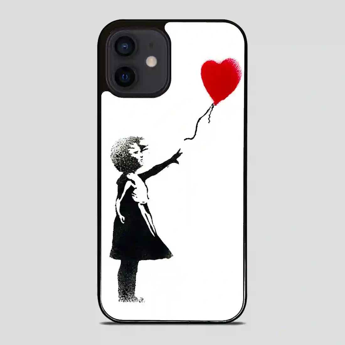 Banksy Balloon Girl iPhone 12 Mini Case