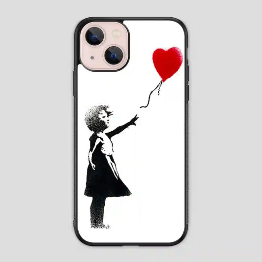 Banksy Balloon Girl iPhone 13 Mini Case