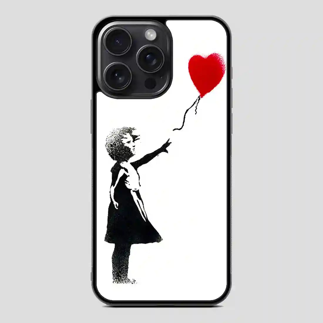 Banksy Balloon Girl iPhone 15 Pro Case