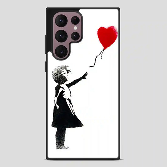 Banksy Balloon Girl Samsung Galaxy S22 Ultra Case