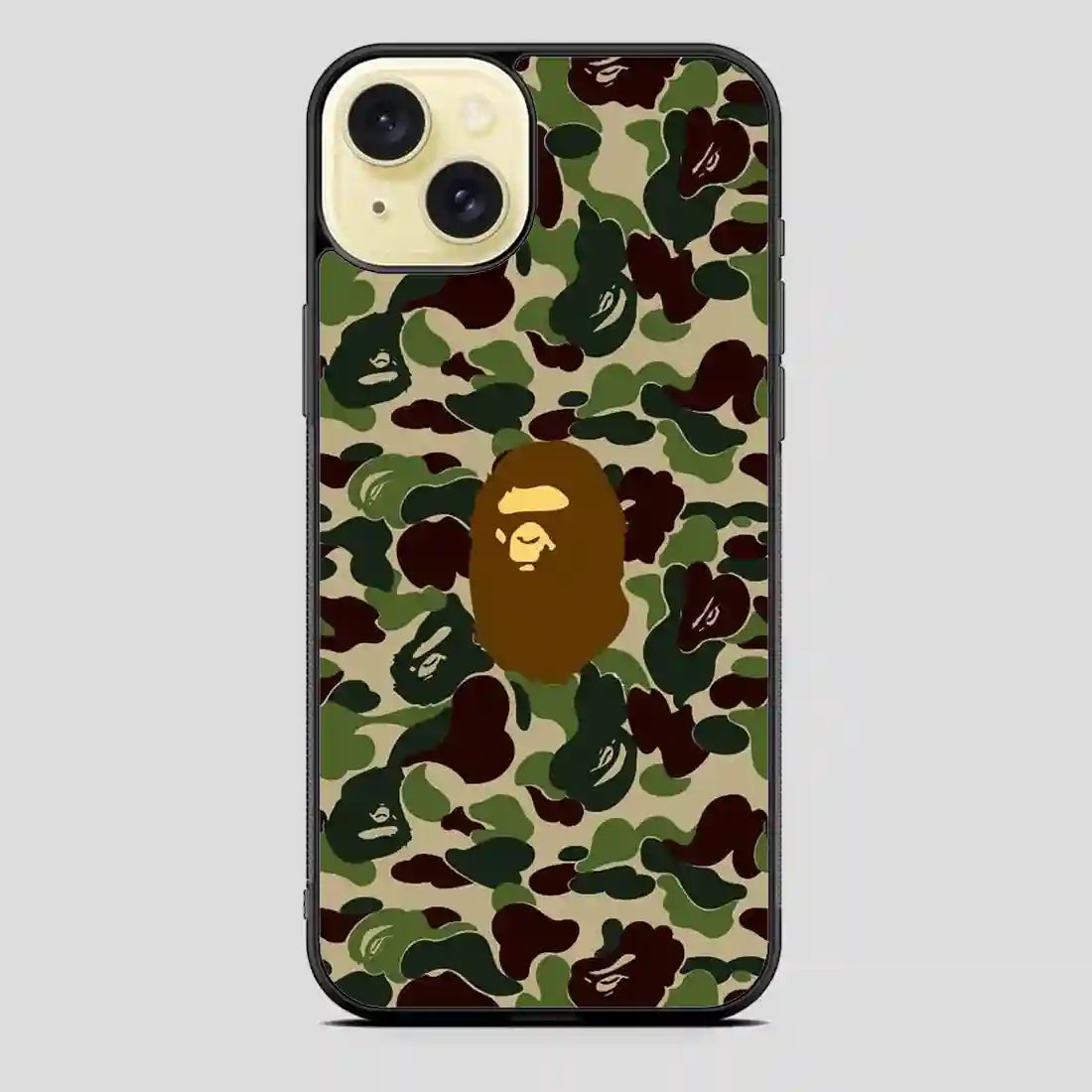 Bape Army iPhone 15 Plus Case