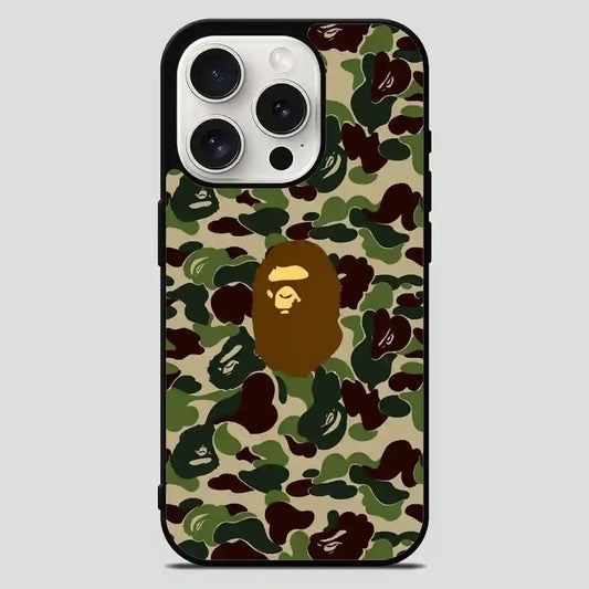 Bape Army iPhone 15 Pro Max Case